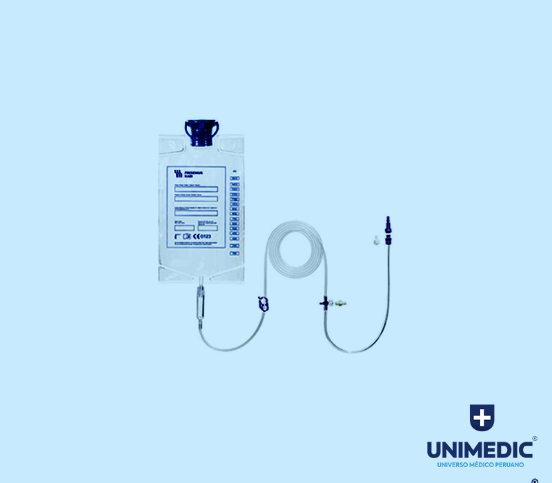 Sistema de administración para alimentación enteral Fresenius