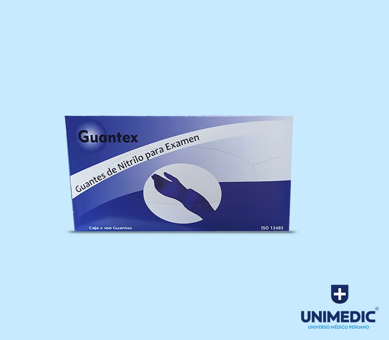 Guantes de nitrilo para examen