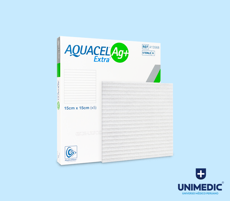 AQUACEL® Ag Extra 15 x 15 cm