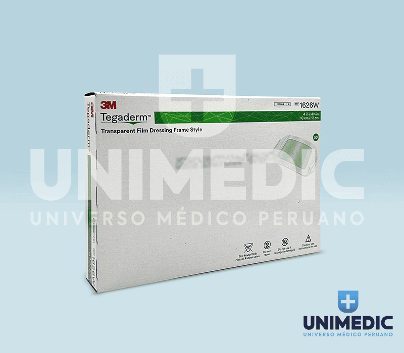 Apósito de Película Transparente 3M Tegaderm 1626W