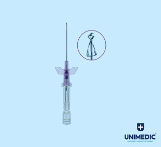 Catéter Intravenoso con alas de fijación