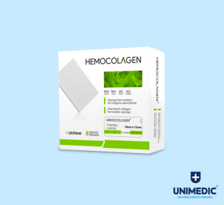 Esponja Hemostática de Colágeno
