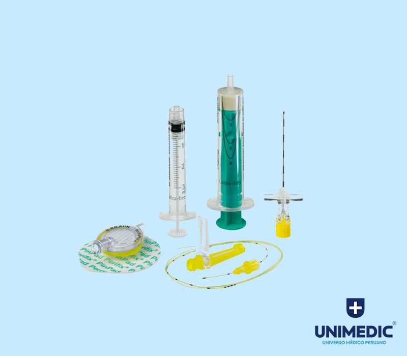 PERIFIX®401 Set de dispositivos estériles y desechables para anestesia epidural